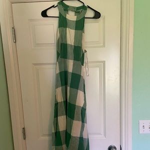 Anthropologie Gingham Dress-NWT